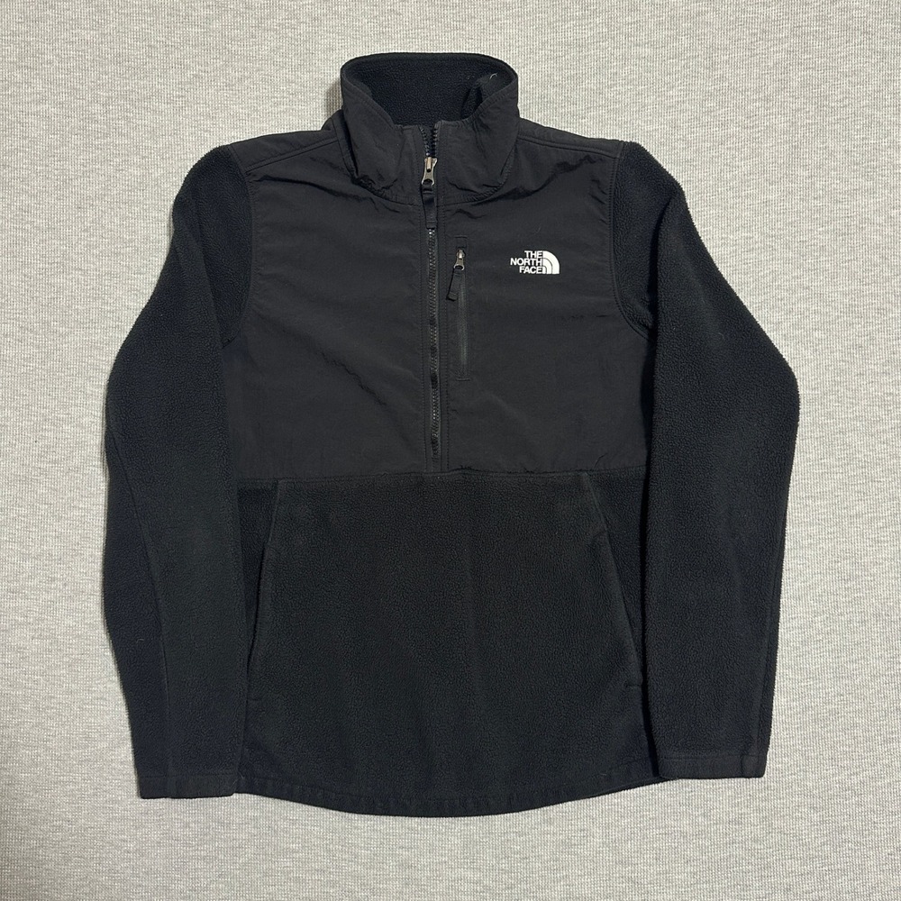 The North Face Denali 2 Anorak Black Fleece Pullover Womens Size M NF0A4P9P